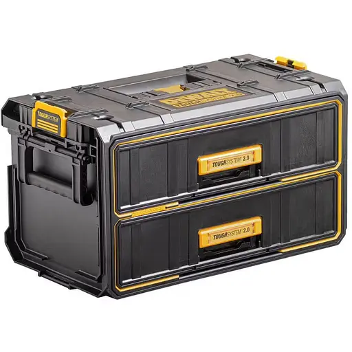 Ящик DeWalt Toughsystem 2.0 модуль на 2 ящики 555х320х320 мм (DWST83529-1) - фото 2