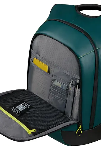 Рюкзак 17.3" Samsonite ECODIVER DARK TEAL/LIME 48x35x23 KH7*71003 - фото 3