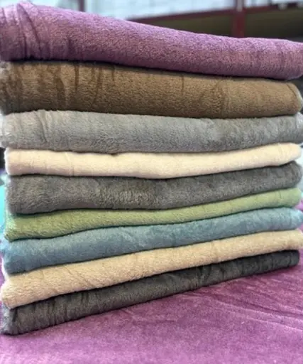 Простирадло Фліс Шоколадно-коричневий, тепле м'яке простирадло 200 x 230 м для ліжка - фото 2