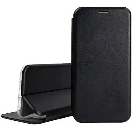 Чехол книга Xiaomi Redmi 9i эко-кожа Premium Case для смартфона Черный - фото 1