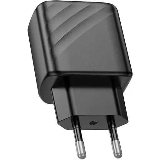 Сетевое зарядное устройство Hoco CS21A 1USB QC 18W Quick Charge 3.0 Black - фото 6
