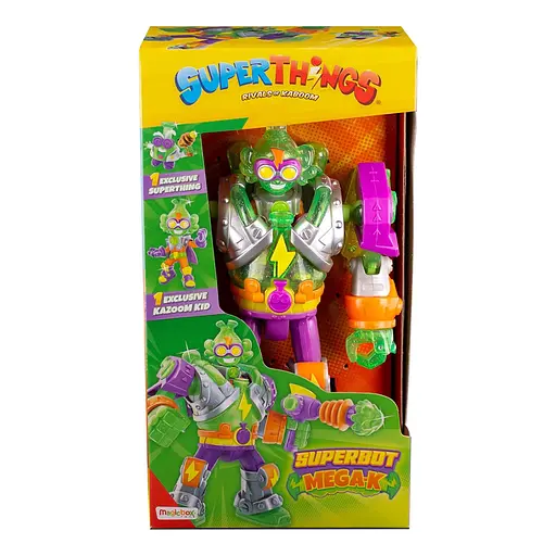 Ігровий набір Супербот Мега-К SuperThings PSTSP116IN20 робот, казум-кід, фігурка - фото 6