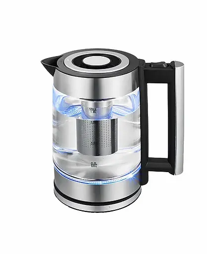 Электрочайник Sokany SK-09062 1.8л 1800Вт Черный/Сталь - фото 2