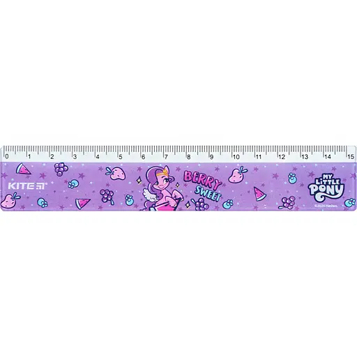 Линейка пластиковая Kite My Little Pony 15 см (LP24-090) - фото 2