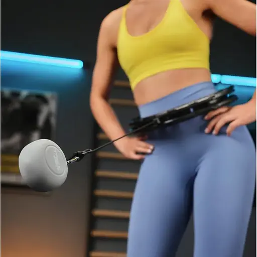 Хулахуп Trex Sport TX-010CHH массажный с утяжелителем черный - фото 9