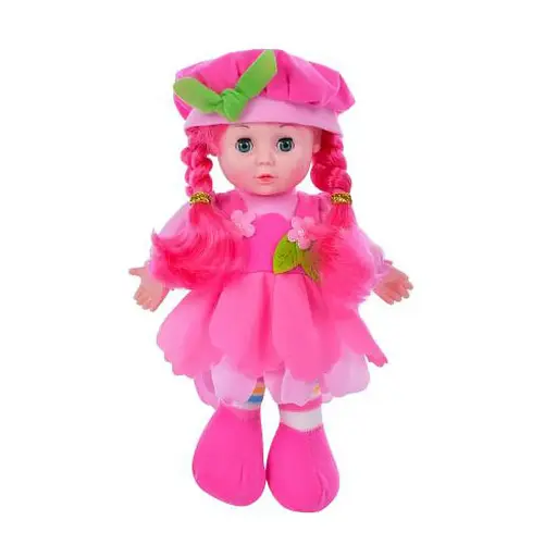 Лялька м’яконабивна, 28 см, музика, на батарейках (В асортименті) LY3011-2-3-4-5-6