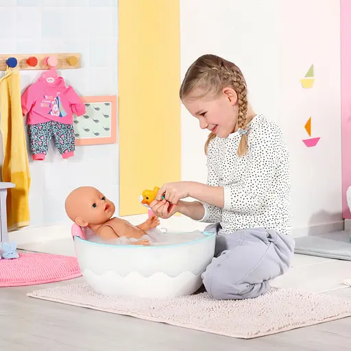 Автоматична ванночка для ляльки ЛЕГКЕ КУПАННЯ BABY born 835784 (світло, звук) - фото 5