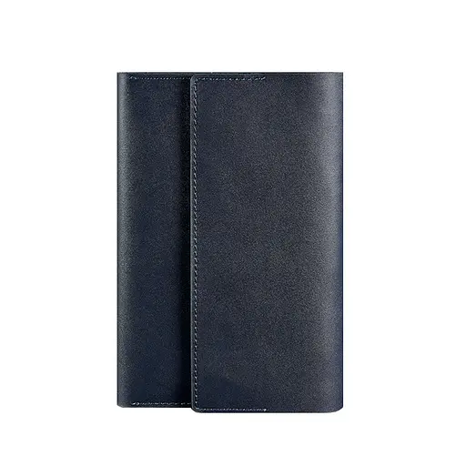 Шкіряний блокнот (Софт-бук) 5.1 темно-синій - фото 8