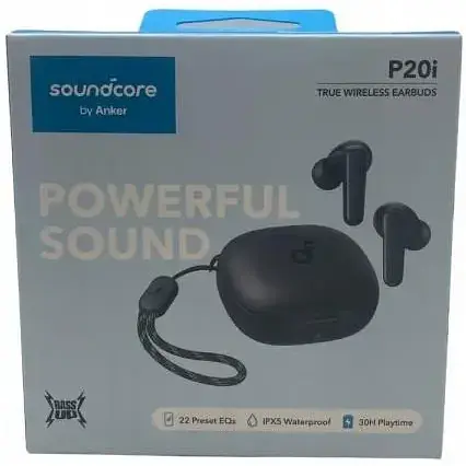 Навушники з мікрофоном Anker SoundCore P20i Black - фото 3