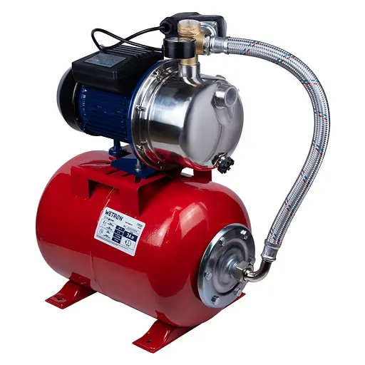 Насосна станція Wetron 0.75кВт Hmax 42м Qmax 50л/хв 775052/24 - фото 2