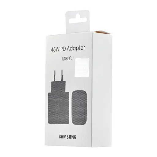 Зарядное устройство - блок адаптер Samsung TA845 45W Hc (OEM) черный - фото 2