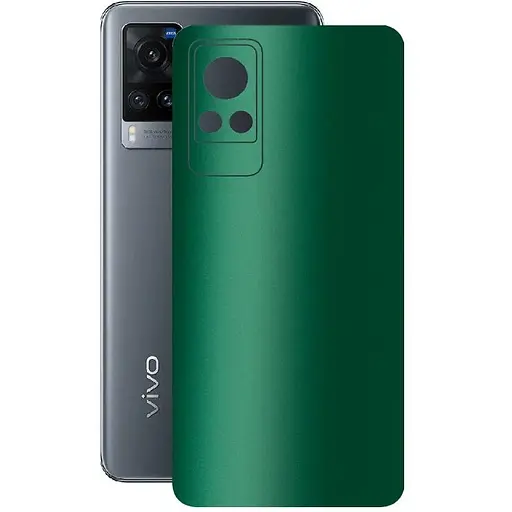Захисна плівка StatusSKIN для Vivo X60 5G Корпус Вініл Зелена - фото 1