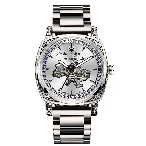 Awarder 021-3D Де би не був Silver-White Steel