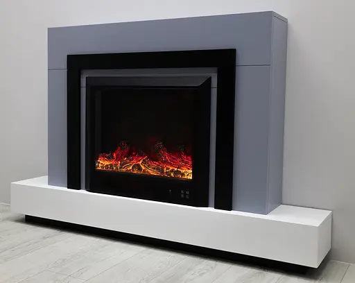 Електричний камін Fireplace Craftsman Tokado Gray Bluetooth звук потріскування дров (10080121) - фото 6