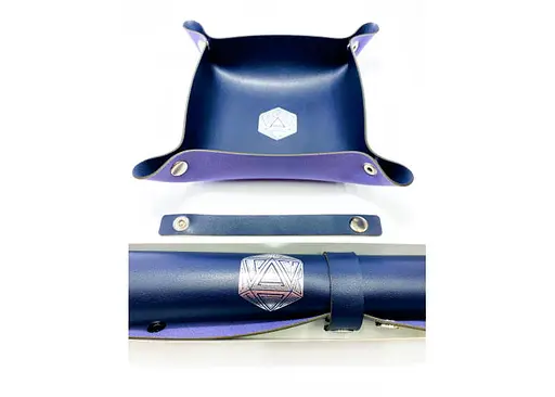 Настольная игра Планета Ігор Лоток для кубиков D20 (синий) (Dice tray D20 navy) (pi-dt014) - фото 11