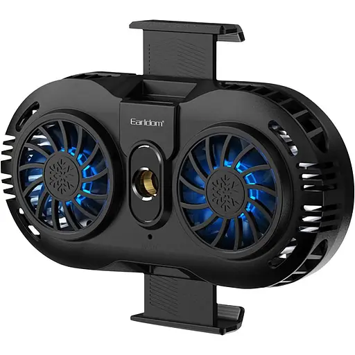 Кулер для смартфона Earldom ET-F05 Black [135083]