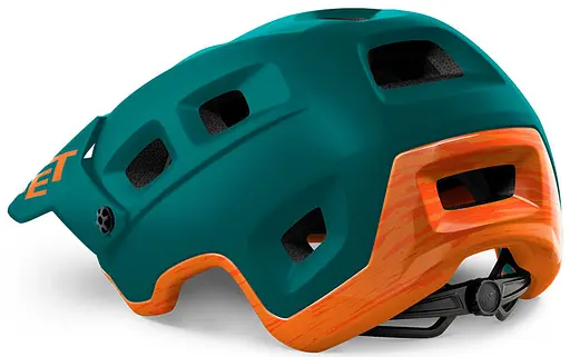 Шолом Met Terranova Green/Orange S (1052-3HM 121 CE00 S VE1) - фото 3