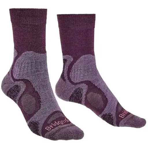 Шкарпетки Bridgedale Hike LW T2 Endurance Boot Wmn Original L Plum (1053-710628.350.L)