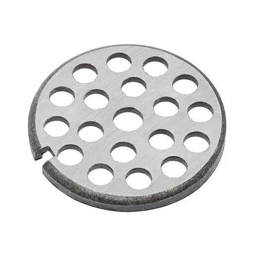 Комплект решетка в ручную мясорубку крупная (d наружн.=53 мм, d вн.=8 мм, отв=7 мм) и нож, ПААЗ 85749 - фото 9