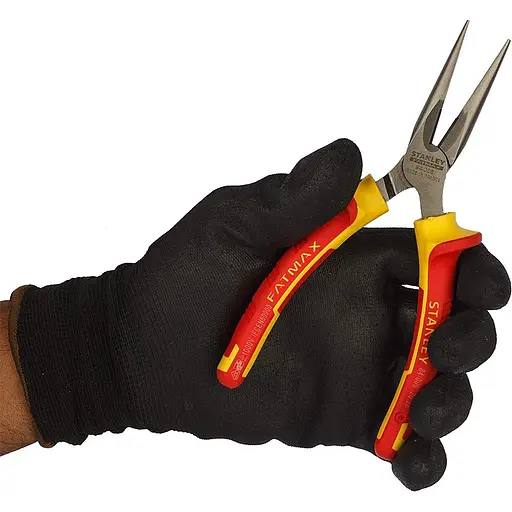 Плоскогубці електрика Stanley MaxSteel VDE 1000V з видовженими губками ізольовоні 160 мм (0-84-006) - фото 7