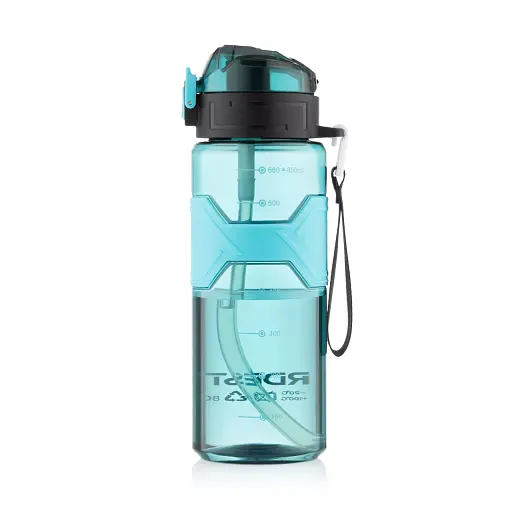 Пляшка для води Ardesto Fitness 800 мл пластик блакитна (AR2280EB) - фото 4