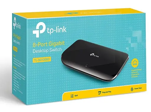 Комутатор TP-Link TL-SG1008D (TL-SG1008D) - фото 3