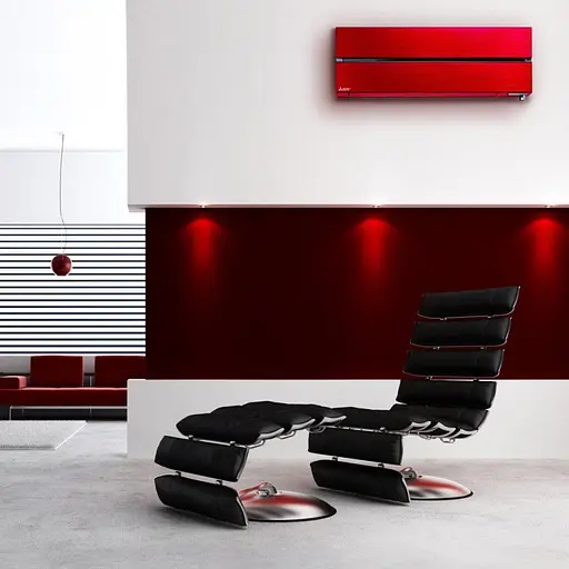 Спліт-система Mitsubishi Electric Premium MSZ-LN25VGR-E1/MUZ-LN25VG-E1 Red Wine (129720) - фото 5
