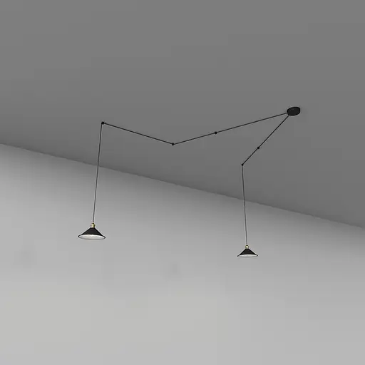 Люстра-павук SV0100-2L BK - фото 1