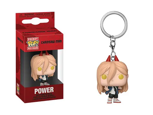 Фігурка брелок Funko Pop Людина бензопила Павер Chainsaw Man Power 4 см FP CM P1
