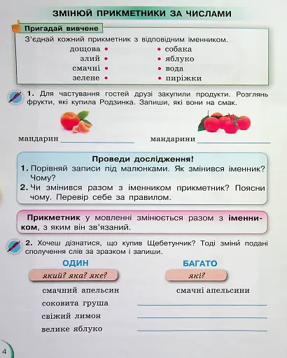 Українська мова та читання 2 клас. Посібник. Частина 4 - фото 2