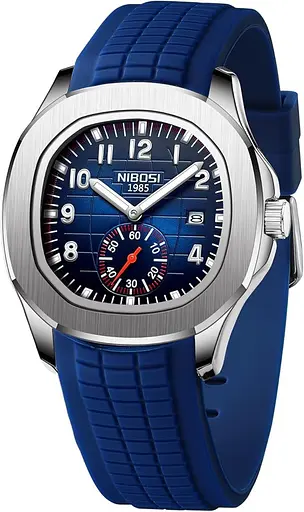 Годинник NIBOSI Чоловічий аналоговий кварцовий наручний годинник Чоловічий водонепроникний годинник для чоловіків - фото 4
