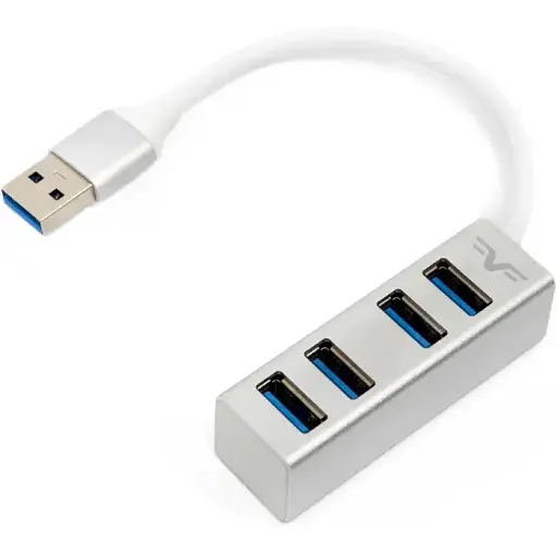 USB-хаб Frime 4-х портовий 3.0 Silver (FH-30520)