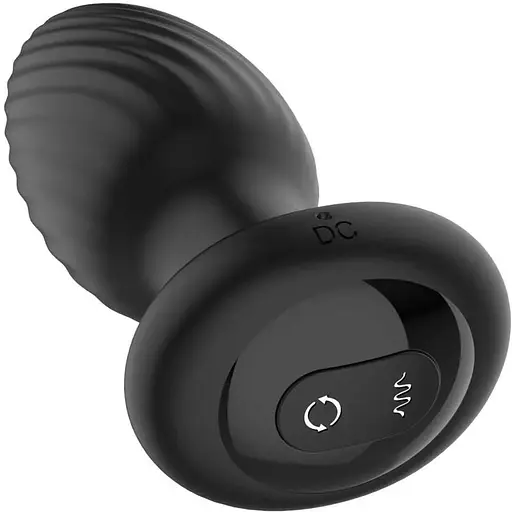 Анальна пробка Nexus Tornado Remote Control Rotating Butt Plug Black - фото 4