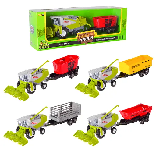 Спецтехніка 955-210 4 види, в коробці (6974751651207) Микс - фото 1