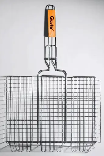 Решітка для гриля барбекю Gusto GT-7105 Time2Grill з ручкою з дерева для мангалу - фото 2