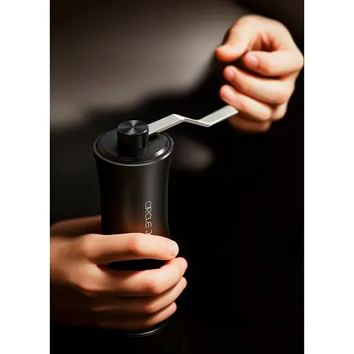 Ручна кавомолка Circle Joy Coffee Grinder CJ-SMDJ01 Black [129239] - фото 4