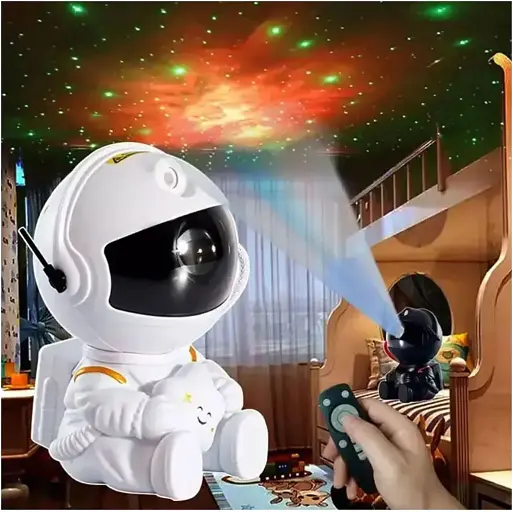 Проектор звездного неба XO CF4 mini Astronaut Sky Projection Lamp White [118226] - фото 8
