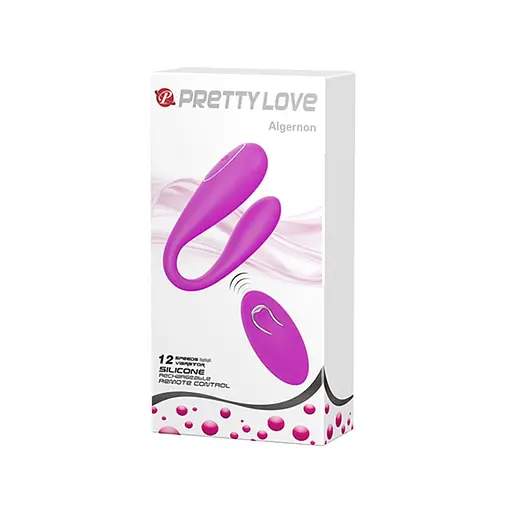 Віброяйце Pretty Love Algernon 9.6 см фіолетовий - фото 8
