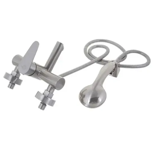 Смеситель для ванны Solone JAT3-A094 с душевым набором Нержавеющая сталь 30412 - фото 6