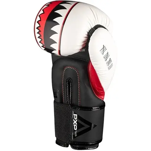 Рукавиці боксерські Phantom Athletic Fight Squad Schwarz White - 12 унцій - фото 3