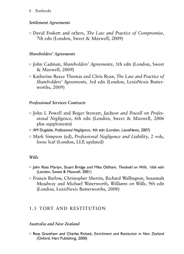 Contract Law: An Index and Digest of Published Writings - фото 15