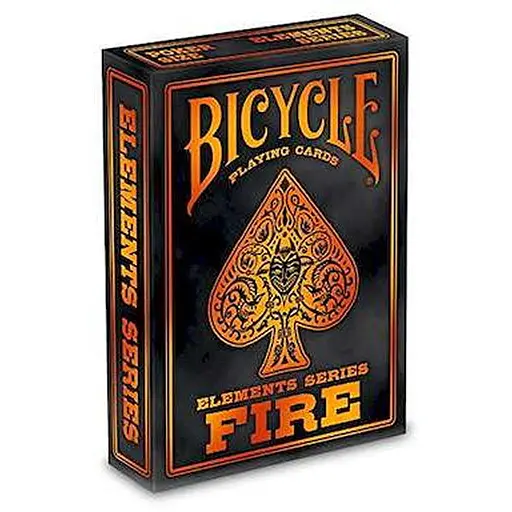 Карти гральні United States Playing Card Company Bicycle Fire (02317) - фото 1
