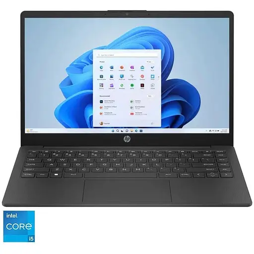 Ноутбук HP 14-ep0012nq з процесором Intel® Core™ i5-1335U 4.6 GHz, 14", Full HD, 8GB DDR4, 256GB SSD, Intel® Iris® Xe графікою, Windows 11 Home, чорний