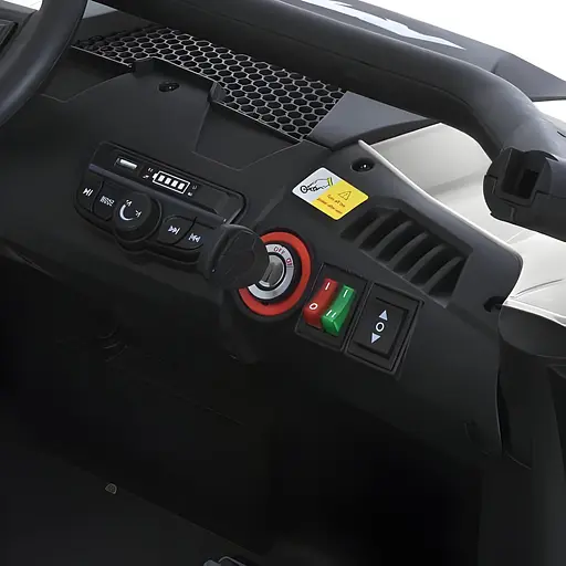 Електромобіль дитячий Bambi M 6075EBLR-1 24V 4 мотори 75W акум 24V7AH музика світло пульт 2 4G - фото 6