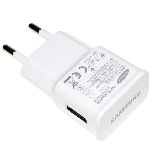 Сетевое зарядное устройство для Samsung ETA-U90EWEGSTD без упаковки. - фото 1