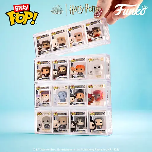Набір фігурок Funko Bitty Pop Гаррі Поттер S1 4 шт. в асортименті (76338) - фото 6