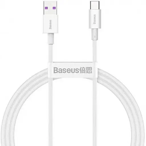 Кабель Baseus Superior Series Fast Charging Data Cable USB to Type-C 66W 2 м Білий - фото 1