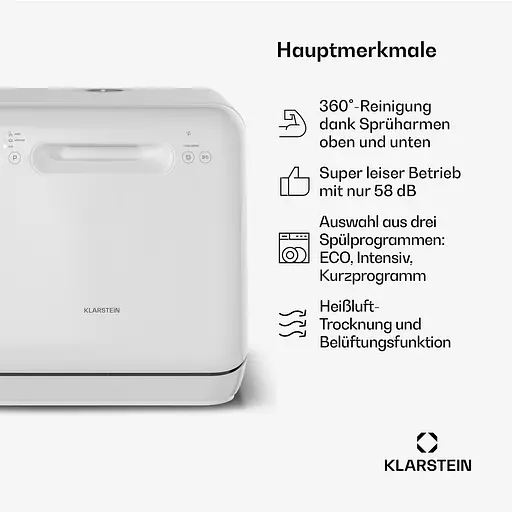 Посудомийна машина Klarstein Aquatica (10047348) - фото 4