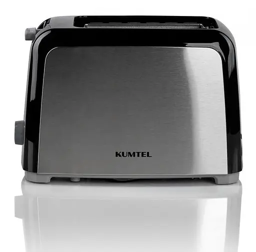 Тостер Kumtel HTS-02 Black&Stainles Steel - фото 2