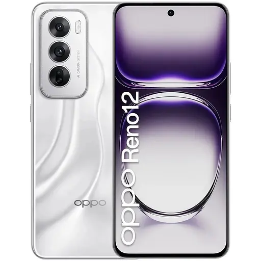 Oppo Reno12 256 GB Astro Silver (Grade B) Seller Refurbished - фото 1